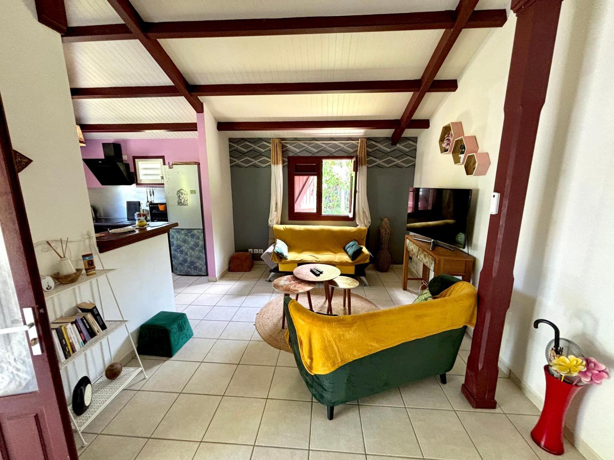 La Maison Creole Du Flamboyant - Proche Des Plages Anse-Bertrand Exterior photo