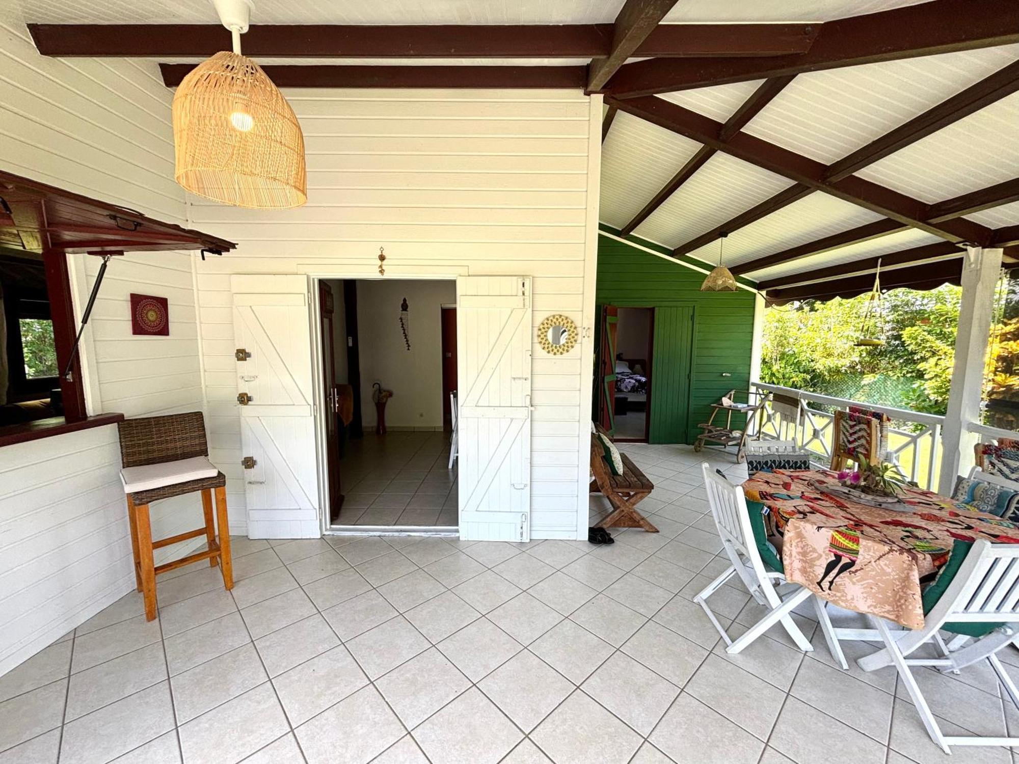 La Maison Creole Du Flamboyant - Proche Des Plages Anse-Bertrand Exterior photo