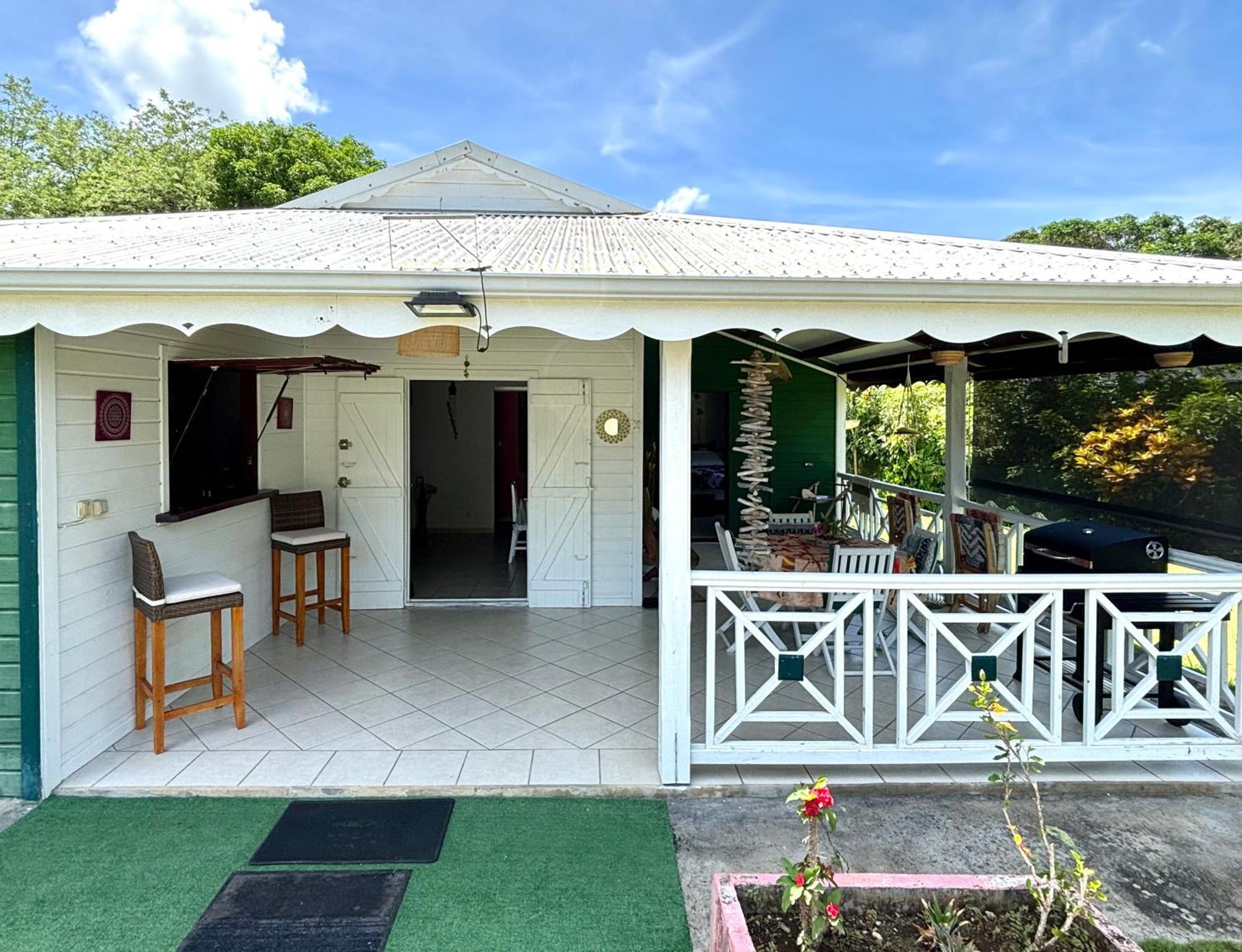 La Maison Creole Du Flamboyant - Proche Des Plages Anse-Bertrand Exterior photo